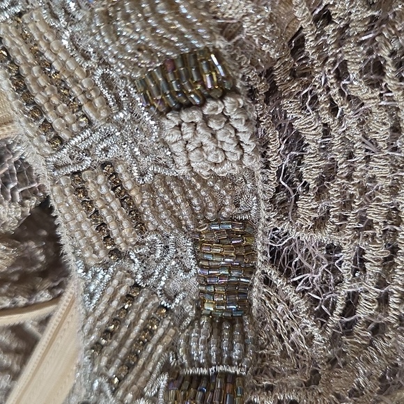 Teri Jon Mother of the Bride Embellished 3/4 Sleeve Lace Gown Rickie Freeman 10 - Picture 8 of 8